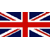 Static pixelated icon of the Union Jack flag with red, white, and blue colors on a gray background.