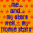 A static digital image with blue text on an orange star-patterned background, displaying repeated phrases in a