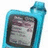 Blue and white pixelated image with a medical device on the left, surrounded by text about finding a cure for diabetes.