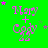 Green background with repeated pink 'Mary + Cody' text and small star icons in a pattern