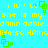 Pixelated cyan background with yellow text and green square icons repeating in a pattern