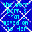 Blue background with white diamond-shaped lattice pattern overlaid by cyan text reading "the worst part is that I moved on to Her" in pixelated font.