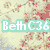 Six distinct pixelated text overlays on varied backgrounds including flowers, a rainbow, and abstract patterns.