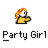 Animated contact sheet of a pixel art character performing various poses with text labels below each frame.