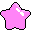 Nine pixelated star icons arranged in a , each with a white diagonal highlight on one side against a gray background