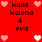 Red background with pixelated text and heart symbols arranged in a pattern, featuring alternating light pink and white hearts
