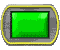 Four identical green rectangular icons with yellow borders and gray outer frames arranged in a on a light gray background