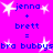 Pixelated text and star graphics on a bright pink background with blue lettering.