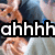Animated icon shows a person with light brown hair in a blue top, with text changing from 'ahhhh!!!!!!!!!!' to 'NaKe!' over time.