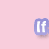 A static contact sheet of 11 frames from an animated icon showing text-based content on a pink background with purple-outlined white letters.