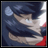 Pixelated anime-style character with dark blue hair and red clothing, next to text reading "Anime IM" and "com" on a black background.