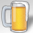 A pixelated beer mug with frothy head sits beside text reading DONT DRINK BEER and ITZ BAD 4U!