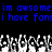 Blue pixelated text on black background with white and gray pixelated figures below.