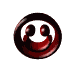 circular smiley face icons with varying color schemes and subtle shading differences