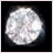 Animated sequence showing a bright circular object transitioning to text reading 'bling is a girls best friend' in white script on black background.
