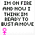 Pixelated text reads "IM ON FIRE AND NOW I THINK IM READY TO BUST A MOVE" with alternating pink and cyan female stick figures below.