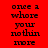 Four display the phrase 'once a whore your nothin more' in pixelated black text on red, pink, white, and light pink backgrounds