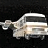 Pixelated 48x48 buddy icon featuring a white vehicle on black background with text "Spaceballs: the movie" in pixel font.