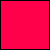 Pixelated of red squares with black borders, displaying text fragments and small heart symbols in a static layout