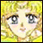 Pixelated anime-style face with blonde hair and large eyes, adjacent to black background with white text reading "Anime IM" and "com".