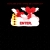 Pixelated icon shows red and white abstract shapes with a golden-yellow section on left, set against black background.