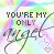 A 49x49 pixel animated buddy icon featuring a pastel rainbow background with text "YOU'RE MY ONLY" and stylized cursive "Angel" in two frames showing heart animation.