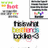 Pixelated static image showing multiple overlapping cartoon-style character icons with colorful pixel blocks and partial text elements.