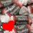 Two side-by-side pixelated images of a person in motion, each with a large heart symbol at the bottom left.