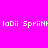 A static image divided into four quadrants with solid background colors and repeated text.