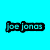 Pixelated text 'Joe Jonas' on cyan background, silver trophy with 'BEST KISSER' plaque, and 'THAT AWARDS TRUE' banner on purple background.
