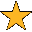 star-shaped icons in varying shades of yellow and brown, displayed on a gray background with no visible motion or text