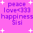 Pixelated text and star symbols on a pink background with purple lettering.