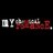 Pixelated static icon with red and white text on black background, showing partial letters 'DI' followed by a blurred red section.