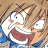 Pixelated anime-style character with light brown hair and wide eyes, mouth open in a shout, wearing blue clothing, with 'AnimeIM.com' text below.