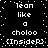 Pixelated black-and-white animation with white text and dots on a dark background, displaying repeated phrases in two