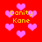 Red background with pink heart shapes and yellow text reading "Donity Kane" in pixelated font.