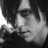 Black-and-white pixelated image of a person's face on the left, with text reading "I <3 Jared Leto" in white block letters on black background to the right.