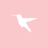 A 4-frame animated contact sheet showing two white hummingbird silhouettes against a pink background with pixelated text on the right reading "MODEST MOUSE" and "GOOD NEWS FOR PEOPLE WHO LOVE BAD NEWS".