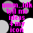 A static image with pink text over a black background featuring gray and white circular shapes.