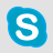 Blue rounded square icon with white stylized 'S' letter centered on light gray background.