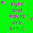 Green background with repeated pink text 'Kyra and Kayla are BFFLS' and scattered purple stars, some text has a small pink star next to it.