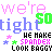 Pixelated text-based buddy icon with repeated phrases and star symbols in multiple colors across a contact sheet layout.