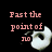 Animated icon with white ghost-like figures and text on black background, showing sequential changes in figure poses and text.