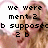 A four- of a woman with blonde hair and a pink headband, each showing different pixelated text over a heart-shaped overlay