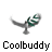 Animated contact sheet of a bird mascot icon with green leafy branch, showing eight distinct motion frames in 3x3 grid layout.