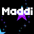 Pixelated text and symbols on a of six distinct backgrounds including black, light blue, and multicolored patterns