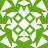 Green and white pixelated pattern with four circular rings arranged in a square, surrounded by white star-like shapes on a green background.