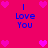 A static image with a bright pink background featuring blue text and pink heart symbols arranged in a pattern