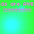 Pixelated pink text 'ds are AWE' and 'ds are AWE' with multiple exclamation marks on a green-to-cyan gradient background with light effects.