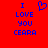 Red background with blue pixelated text reading "I LOVE YOU CEARA" and a blue pixelated heart symbol above the text on the left side.